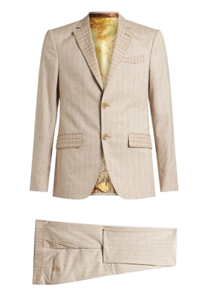 ETRO striped suit - Neutrals