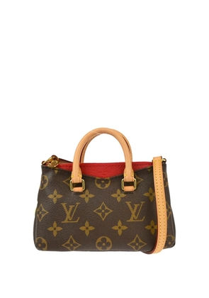 Louis Vuitton Pre-Owned 2015 Nano Pallas cross body bag - Brown