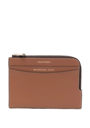 Aspinal Of London leather wallet - Brown