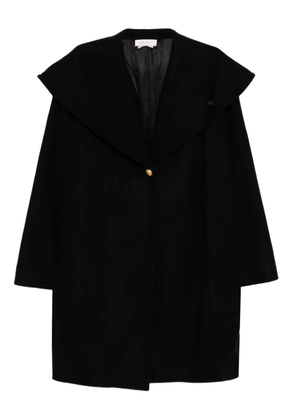 Saiid Kobeisy single breasted coat - Black