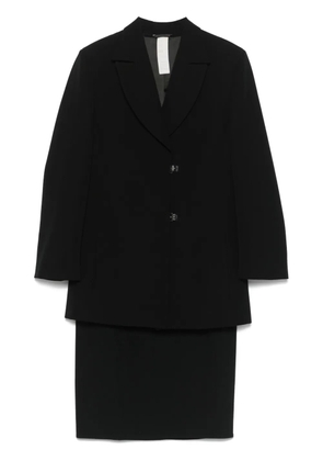 Versace Pre-Owned 1980s wool suit - Black