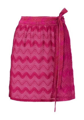 Missoni zigzag cover-up - Purple