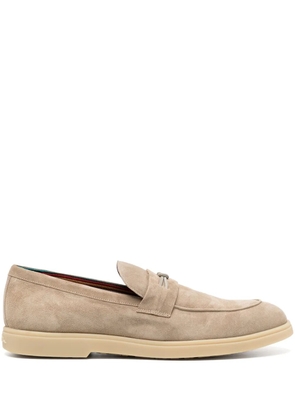Paul Smith Montalcini suede loafers - Brown