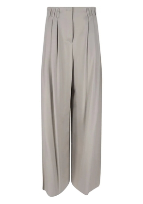 Giorgio Armani wide-leg trousers - Grey