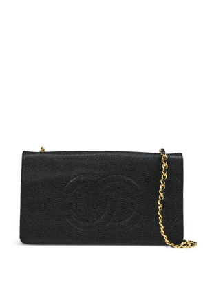 CHANEL Pre-Owned 1997 Timeless Wallet On Chain shoulder bag - Black