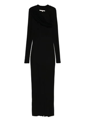 MANURÍ Malena maxi dress - Black