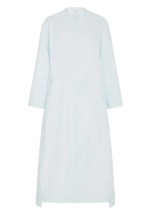 Rosetta Getty long-sleeved shirt dress - Blue