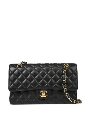 CHANEL Pre-Owned 2015 medium Double Flap shoulder bag - Black