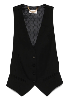 Elisabetta Franchi lightweight vest - Black