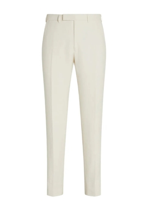 Zegna Oasi linen trousers - White
