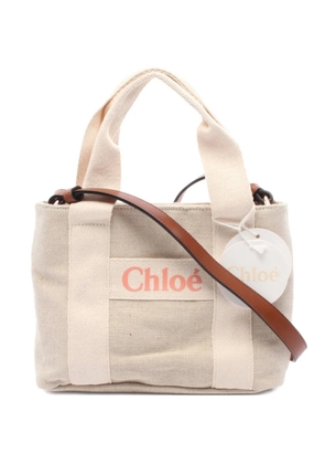 Chloé Pre-Owned 2020s canvas tote bag - Neutrals
