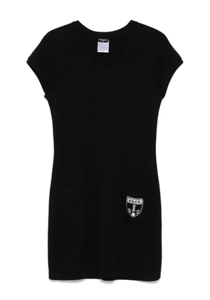 CHANEL Pre-Owned 2007 cashmere mini dress - Black