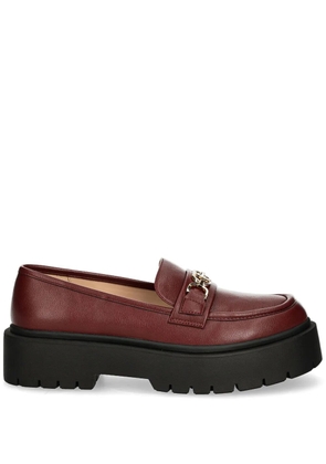 TWINSET 50mm Oval T loafers - Red