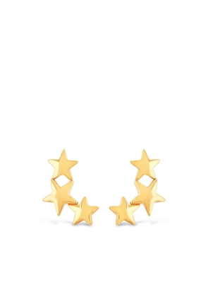 Dinny Hall Bijou Star Trio ear studs - Gold