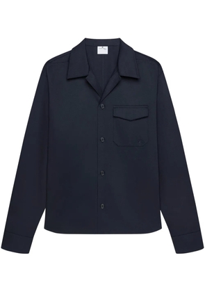 Courrèges chest-pocket shirt - Blue