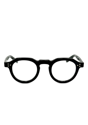 Yellows Plus Becca round-frame glasses - Black