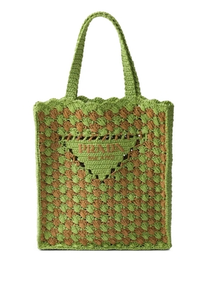 Prada Crochet tote bag - Green