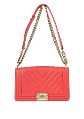 CHANEL Pre-Owned 2019 medium Boy shoulder bag - Pink