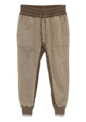 James Perse mixed media trousers - Brown