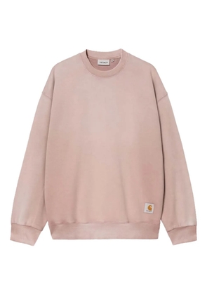 Carhartt WIP Hudson square-label long-sleeves sweatshirt - Pink