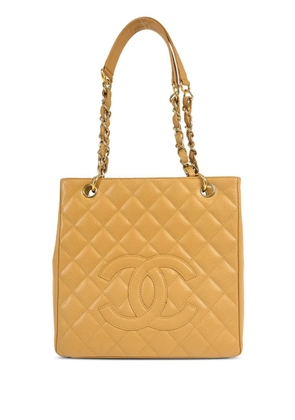 CHANEL Pre-Owned 2003 Petite Shopping Tote bag - Neutrals