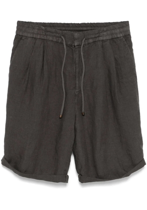 Brunello Cucinelli linen shorts - Brown