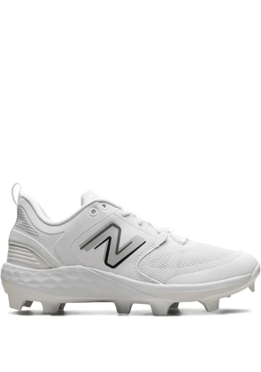 New Balance logo sneakers - White