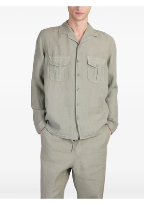 120% Lino linen shirt - Green