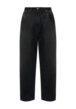 VETEMENTS logo-patch cargo jeans - Black