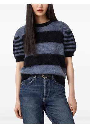 AllSaints Clem striped top - Blue