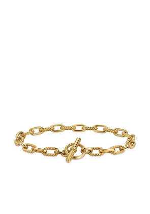 David Yurman 18kt yellow gold Toggle chain bracelet (5.5mm)