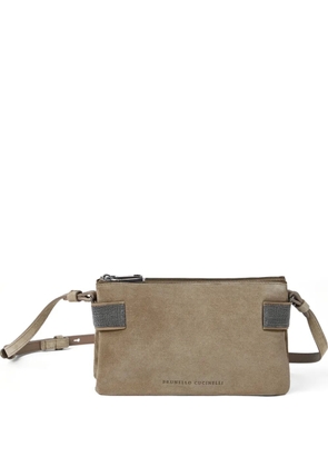 Brunello Cucinelli mini Essence crossbody bag - Neutrals