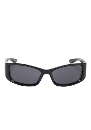 Le Specs Du Jour rectangle-frame sunglasses - Black