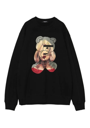 Undercover bear-print sweatshirt - Black