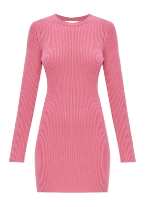 Lisa Yang ribbed mini dress - Pink