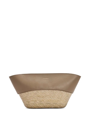 Altuzarra Basket clutch bag - Neutrals