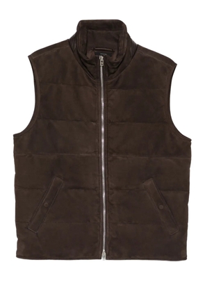 TOM FORD padded-design gilet - Brown