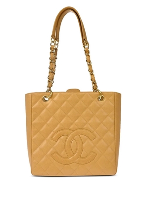 CHANEL Pre-Owned 2003 Petite Shopping tote bag - Neutrals