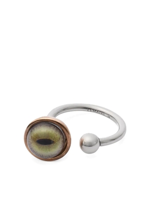 LEMAIRE Cat Eye ring - Green