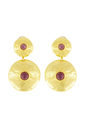 Sylvia Toledano Venus amethyst earrings - Gold