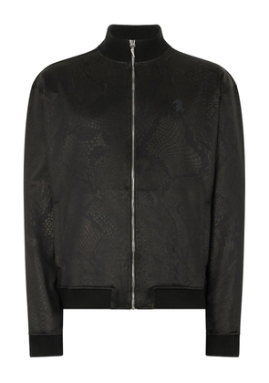 Roberto Cavalli leather jacket - Black