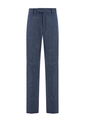 Ferragamo asymmetric tailored trousers - Blue