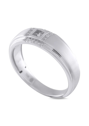 LB Exclusive pre-owned 10K white gold diamond ring - Silver