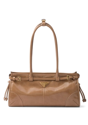 Prada medium Bonnie tote bag - Brown