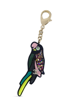 CHANEL Pre-Owned 2017 Parrot bag charm - Gold