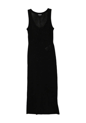 TOM FORD sequin-embellished ribbed dress - Black