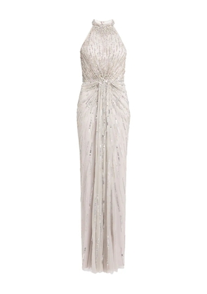 Jenny Packham Carmen maxi dress - Grey