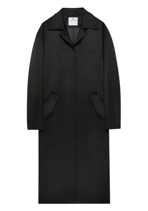 Courrèges Cocoon coat - Black