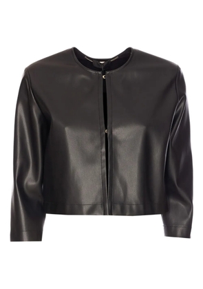 LIU JO coated jacket - Black