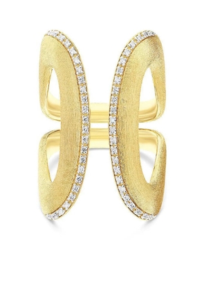NANIS 18kt yellow gold Libera Icon Diamond ring